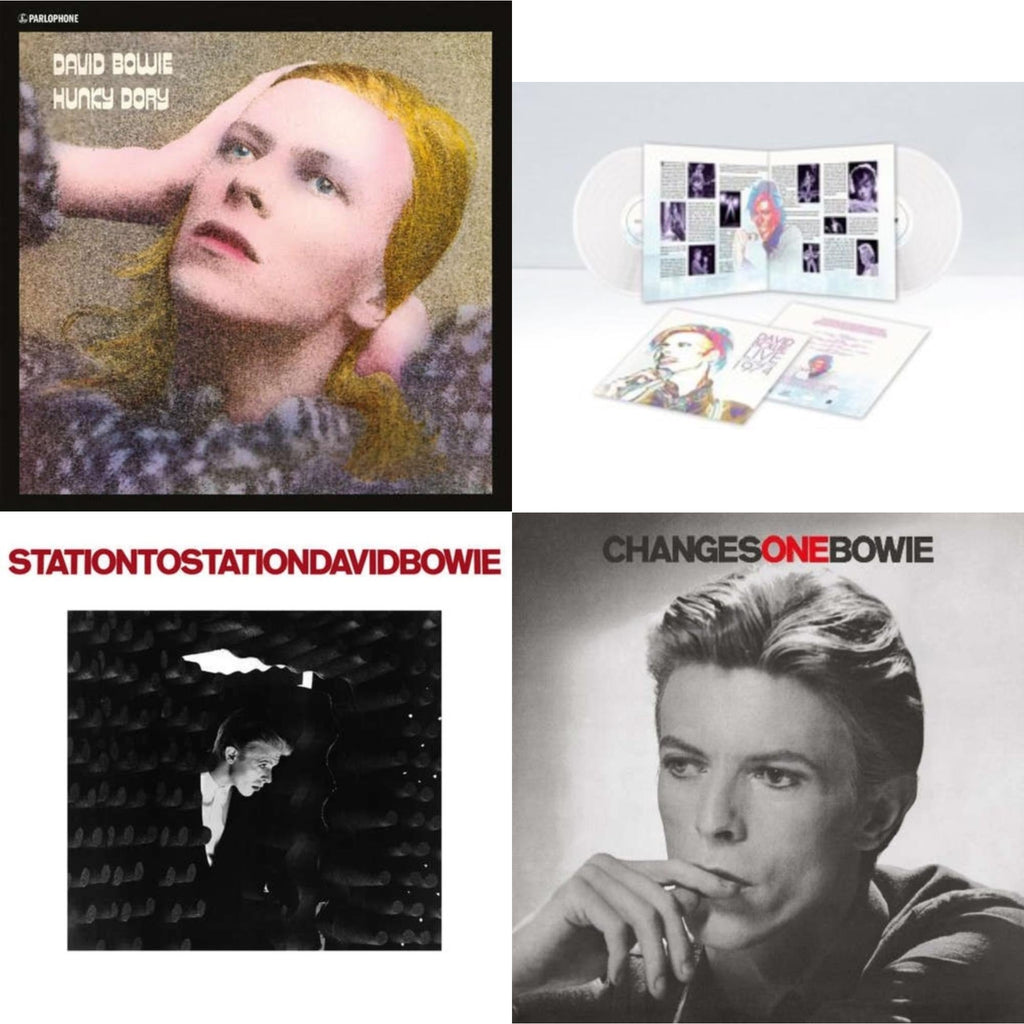 Station To Station (2016 Remastered Version) & Changesonebowie (180G) & Live Los Angeles 1974 (White LP Vinyl/Limited) & Hunky Dory
