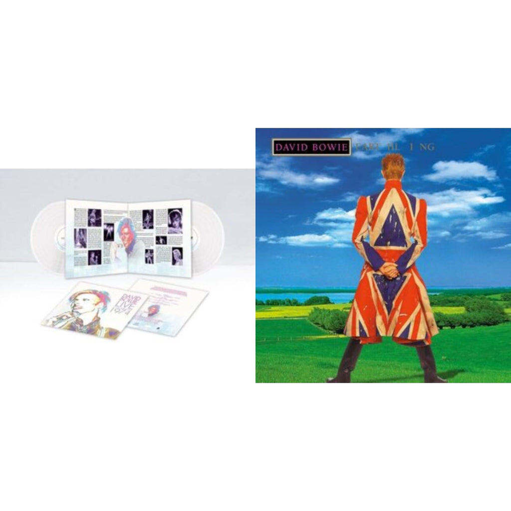 David Bowie - Live Los Angeles 1974 (White LP Vinyl/Limited) & Earthling (2021 Remaster/2LP)