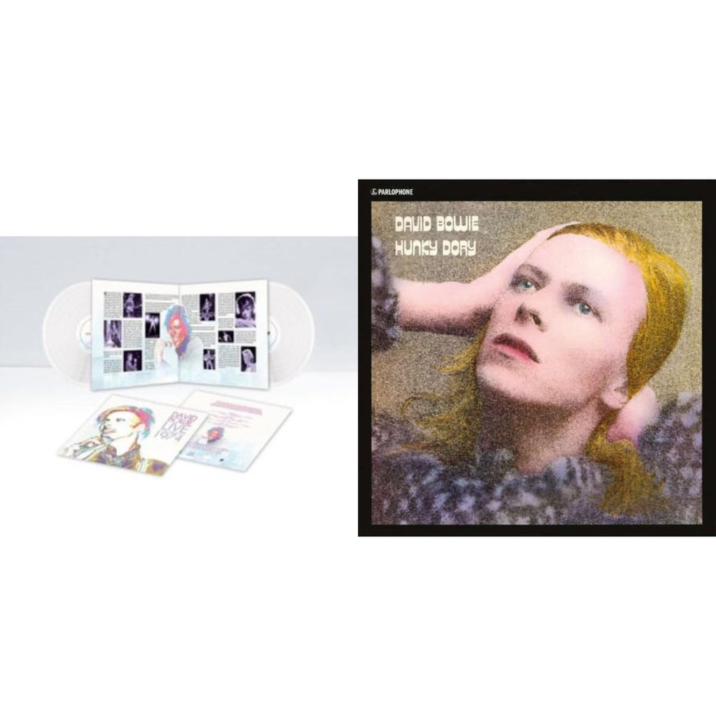 Live Los Angeles 1974 (White LP Vinyl/Limited) & Hunky Dory