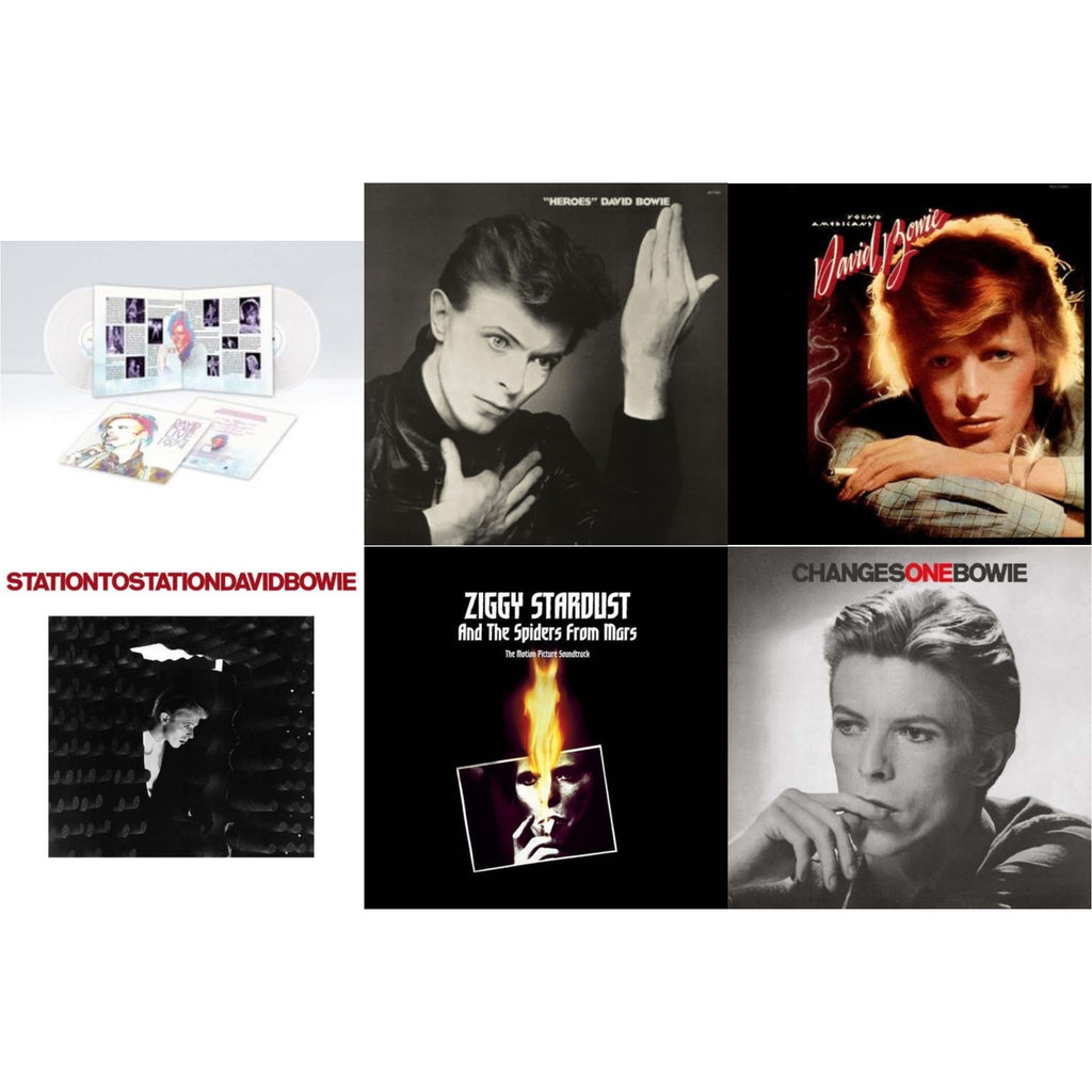 Heroes (2017 Remaster) & Station To Station (2016 Remastered Version) & Young Americans (2016 Remastered Version) & Changesonebowie (180G) & Live Los Angeles 1974 (White LP Vinyl/Limited) & Ziggy Stardust & The Spiders From Mars Ost (2LP)