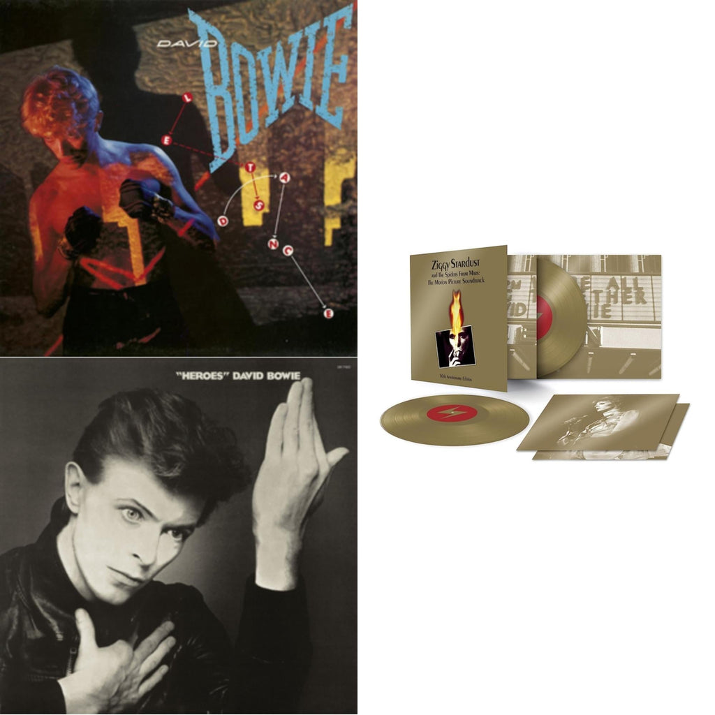 Let's Dance (2018 Remastered Version) & Heroes (2017 Remaster) & Ziggy Stardust & The Spiders From Mars Ost (50Th Anniversary/2LP)
