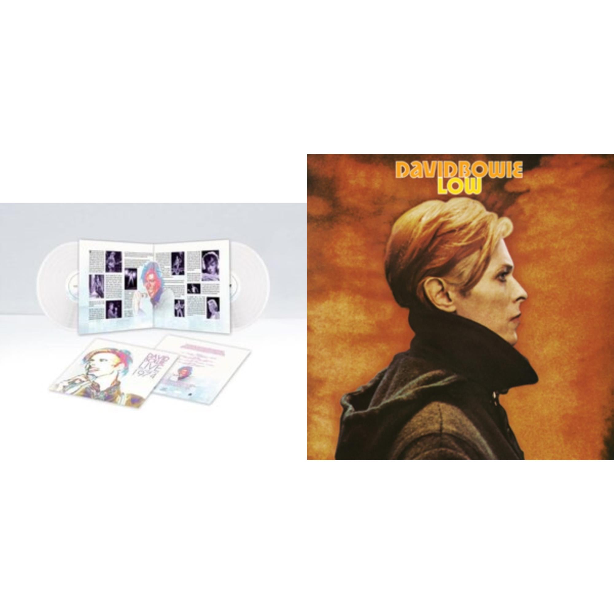 David Bowie - Live Los Angeles 1974 (White LP Vinyl/Limited) & Low (2017 Remaster)