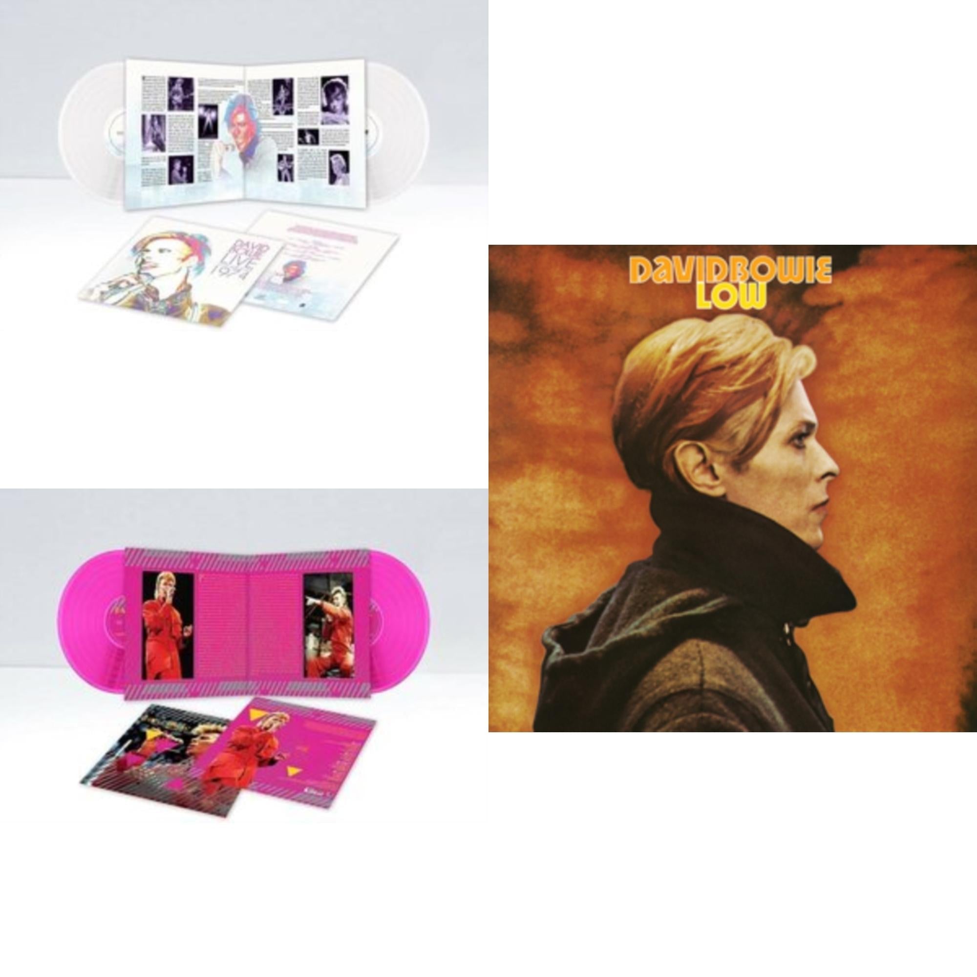 Low (2017 Remaster) & Montreal '87 (Limited/Pink LP Vinyl) & Live Los Angeles 1974 (White LP Vinyl/Limited)