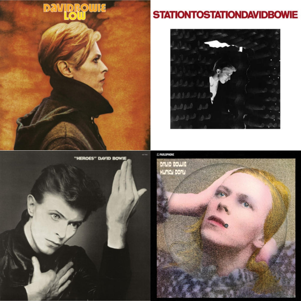 Heroes (2017 Remaster) & Low (2017 Remaster) & Station To Station (2016 Remastered Version) & Hunky Dory (2015 Remaster/50Th Anniv/Picture Disc)