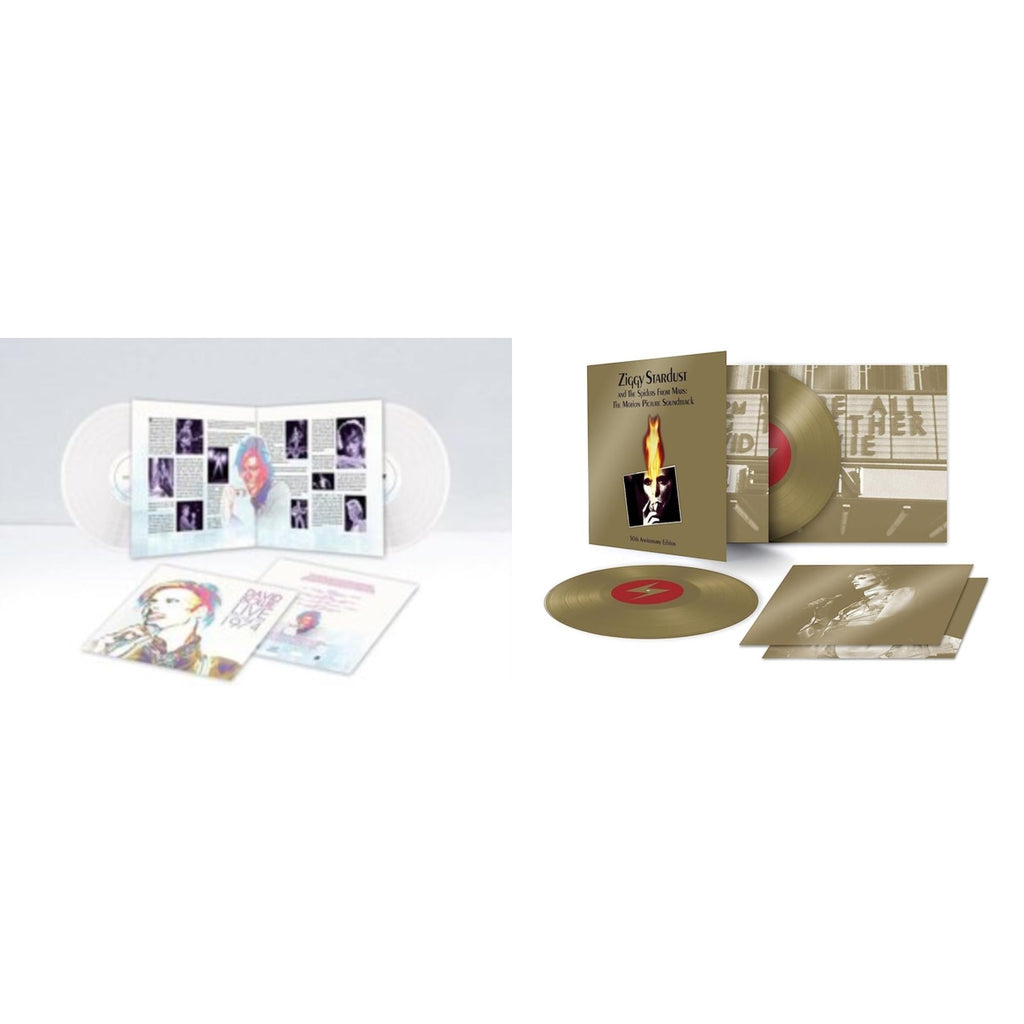 Live Los Angeles 1974 (White LP Vinyl/Limited) & Ziggy Stardust & The Spiders From Mars Ost (50Th Anniversary/2LP)