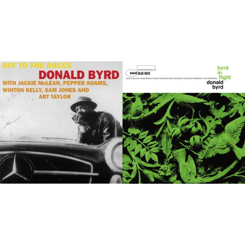 Donald Byrd - Off To The Races & Byrd In Flight (Blue Note Tone Poet Series) - LP Vinyl Bundle