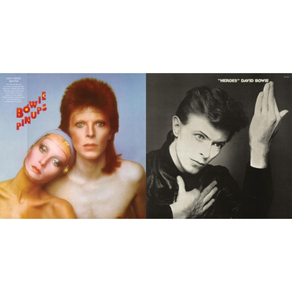 David Bowie - Pinups (2015 Remaster) & Heroes (2017 Remaster) - LP Vinyl Bundle