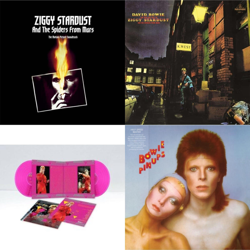 Montreal '87 (Limited/Pink LP Vinyl) & Pinups (2015 Remaster) & Ziggy Stardust & The Spiders From Mars Ost (2LP) & Rise & Fall Of Ziggy Stardust (2012 Remaster)