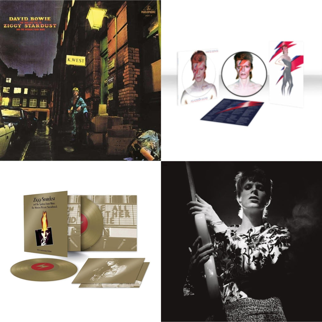 Aladdin Sane (2013 Remaster) (Picture Disc) & Ziggy Stardust & The Spiders From Mars Ost (50Th Anniversary/2LP) & Rock N Roll Star & Rise & Fall Of Ziggy Stardust (2012 Remaster)