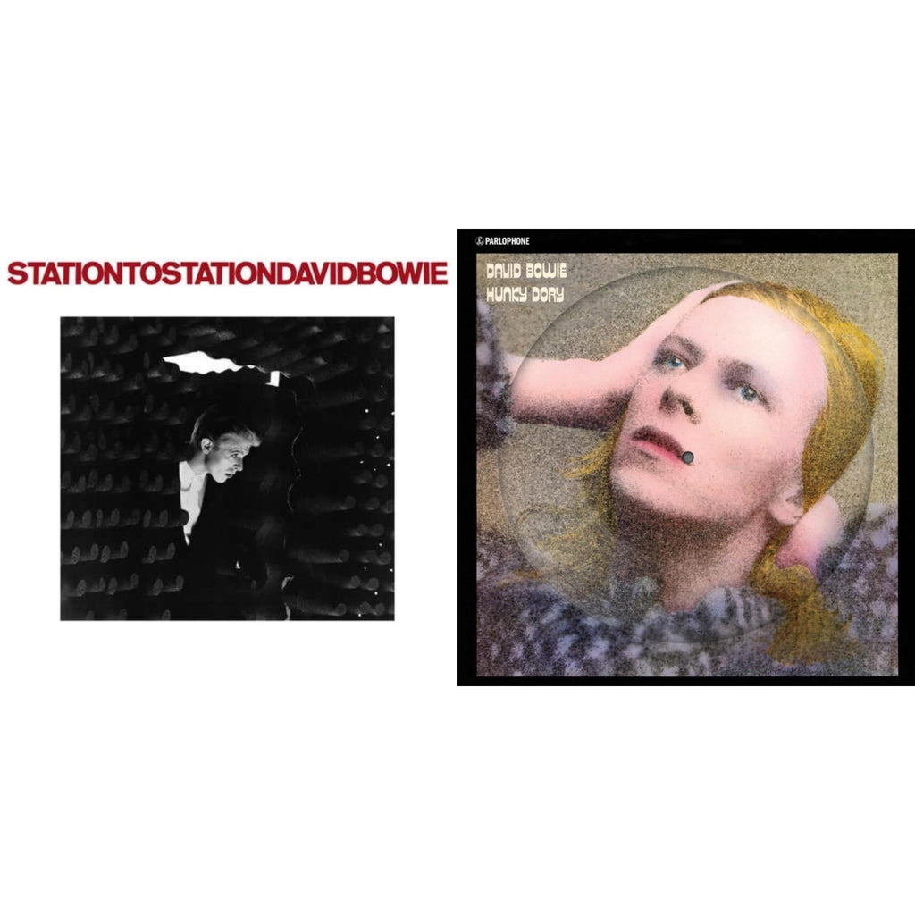 David Bowie - Station To Station (2016 Remastered Version) & Hunky Dory (2015 Remaster/50Th Anniv/Picture Disc) - LP Vinyl Bundle