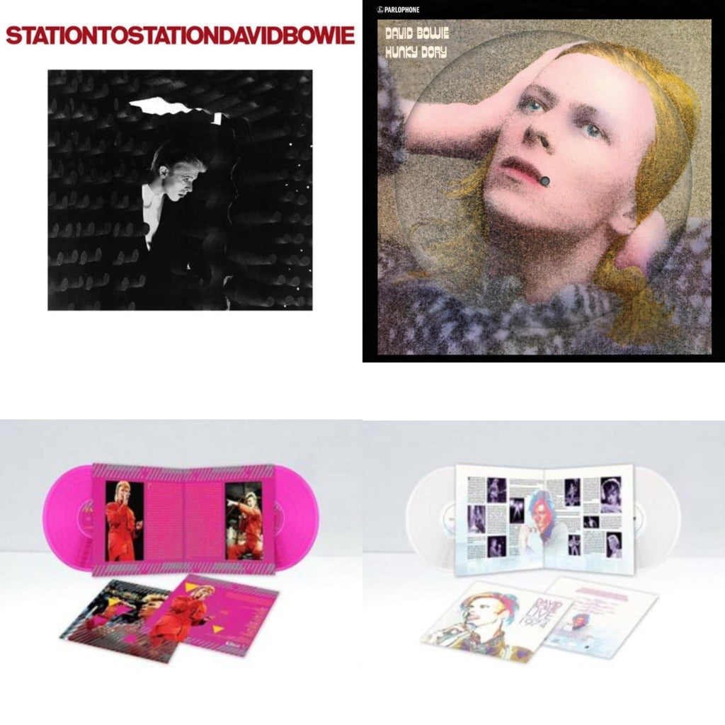 Station To Station (2016 Remastered Version) & Hunky Dory (2015 Remaster/50Th Anniv/Picture Disc) & Montreal '87 (Limited/Pink LP Vinyl) & Live Los Angeles 1974 (White LP Vinyl/Limited)