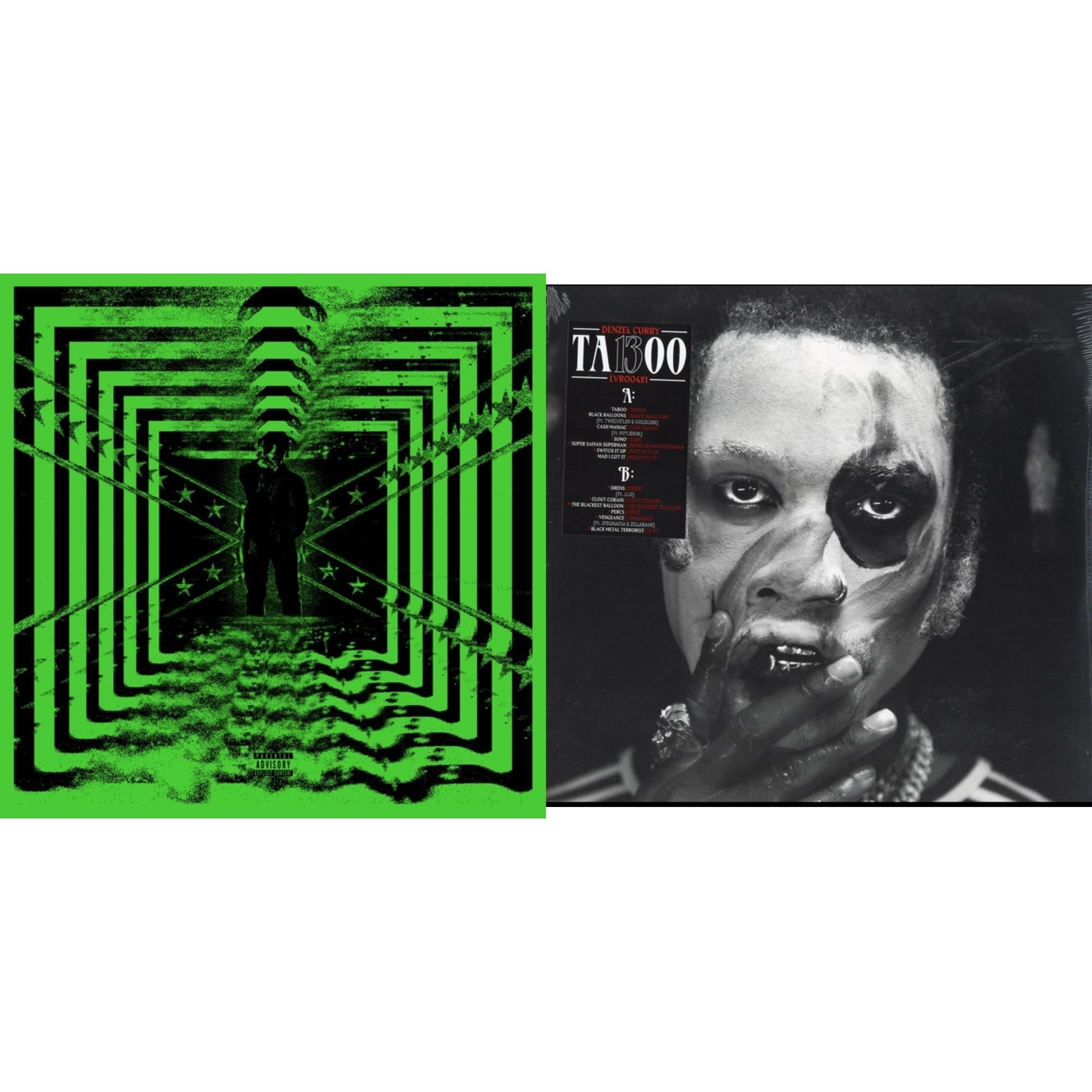 Ta13oo (Red Slushie LP Vinyl) & 32 Zel (Neon Yellow LP Vinyl)