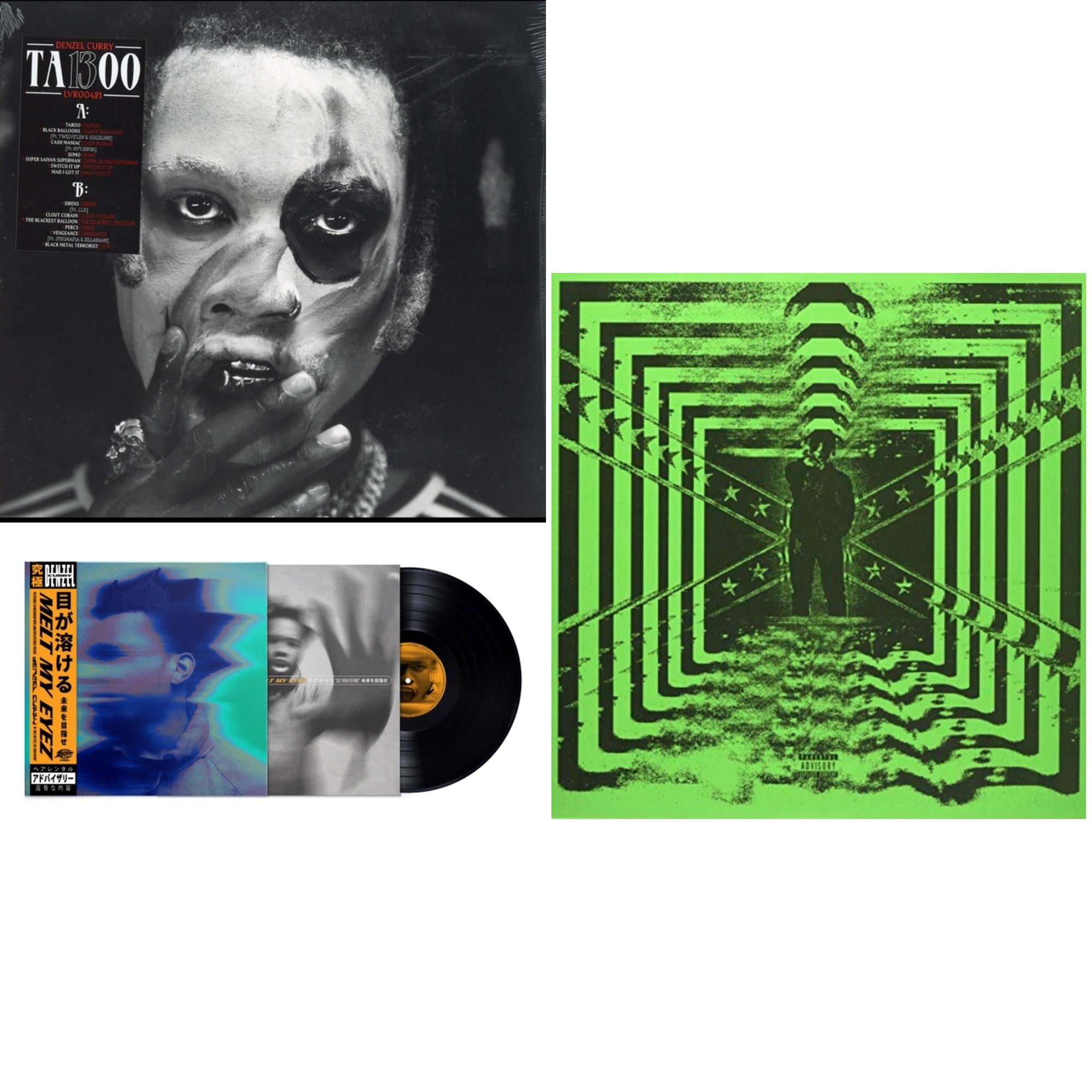 32 Zel & Ta13oo (Red Slushie LP Vinyl) & Melt My Eyez See Your Future