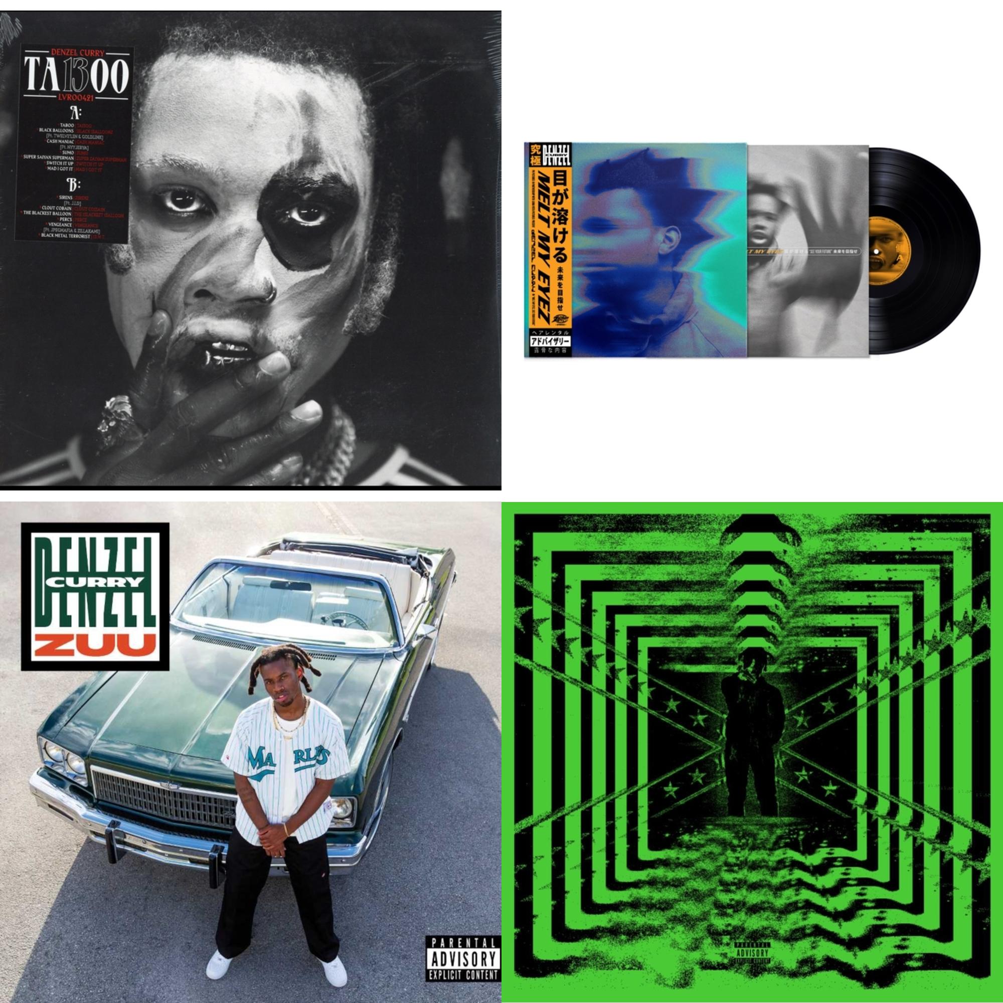 Ta13oo (Red Slushie LP Vinyl) & Zuu & Melt My Eyez See Your Future & 32 Zel (Neon Yellow LP Vinyl)