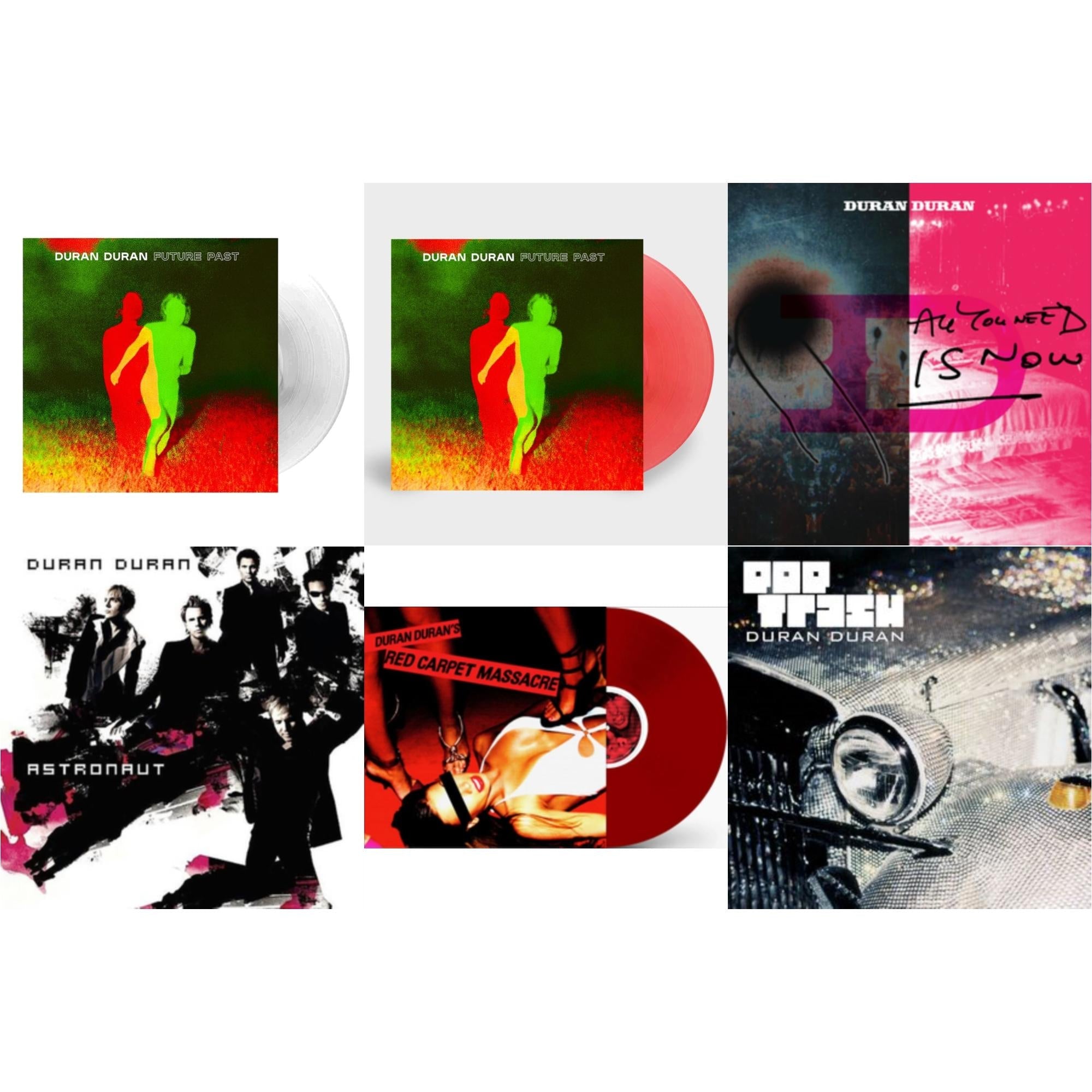 Future Past & Future Past (Transparent Red LP Vinyl) (I) & All You Need Is Now (Magenta Vinyl/2LP) (I) & Astronaut (Milky Clear Vinyl/2LP) (I) & Red Carpet Massacre (Translucent Ruby Vinyl/2LP) (I) & Pop Trash (2LP)