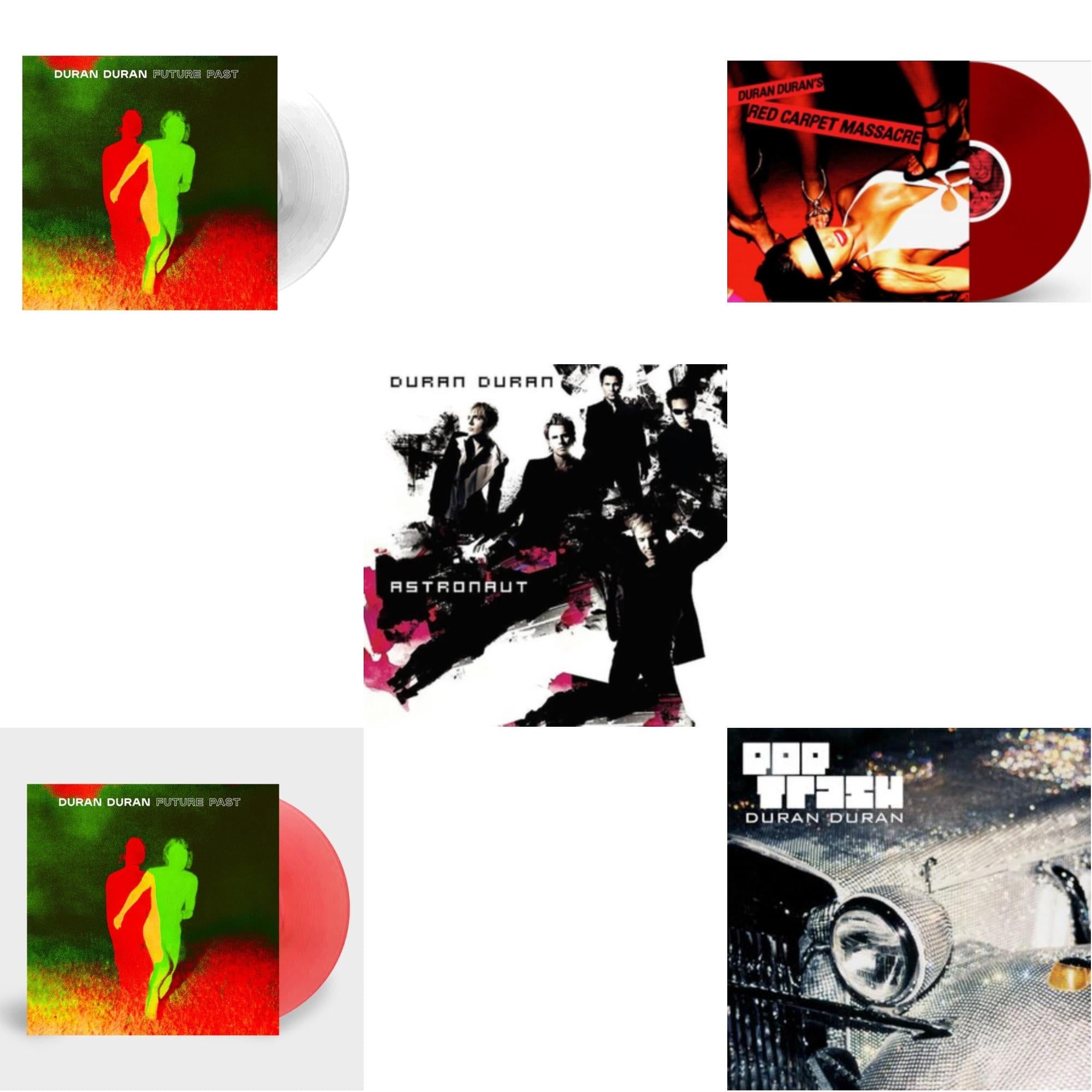 Future Past & Future Past (Transparent Red LP Vinyl) (I) & Astronaut (Milky Clear Vinyl/2LP) (I) & Red Carpet Massacre (Translucent Ruby Vinyl/2LP) (I) & Pop Trash (2LP)