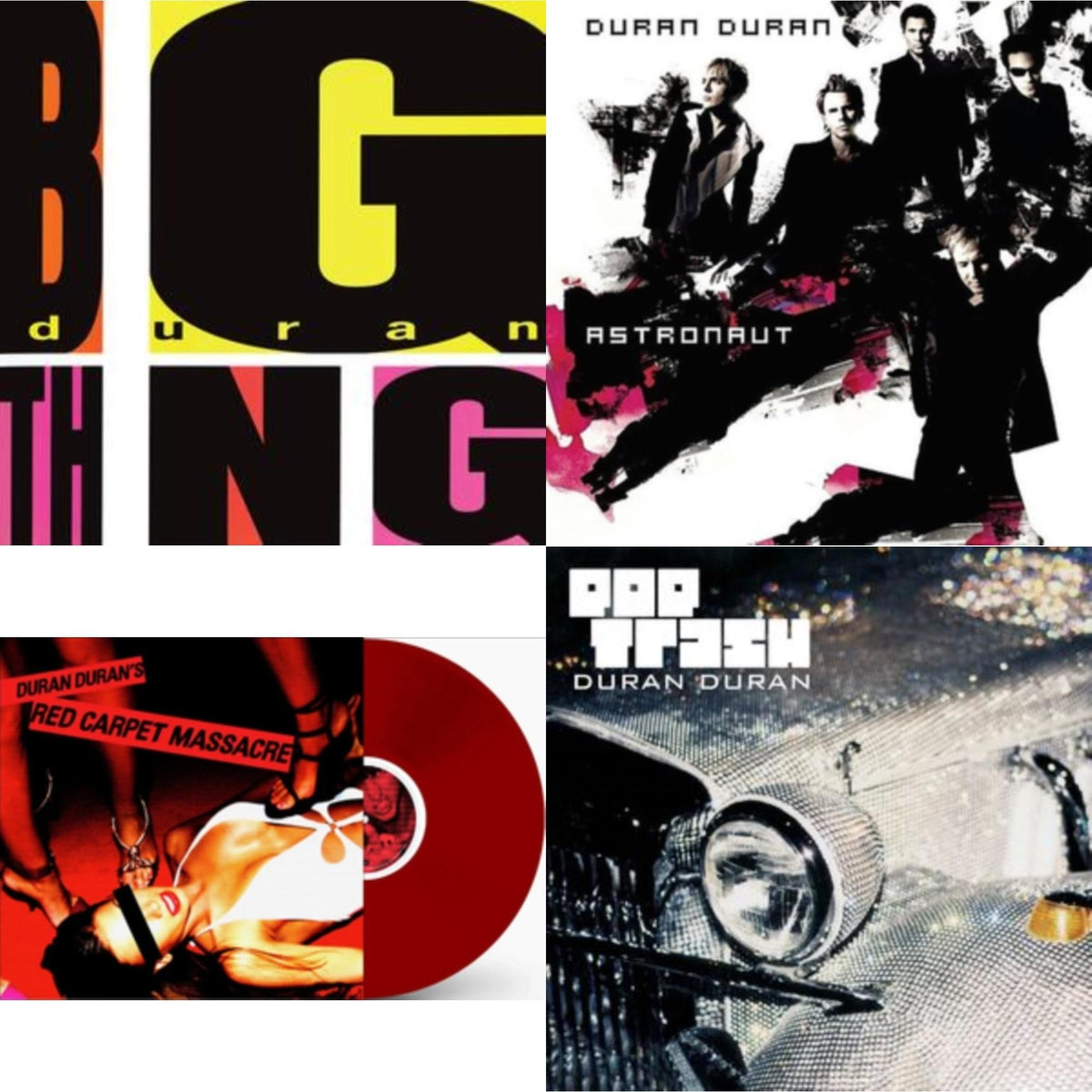 Astronaut (Milky Clear Vinyl/2LP) (I) & Red Carpet Massacre (Translucent Ruby Vinyl/2LP) (I) & Pop Trash (2LP) & Big Thing (2010 Remaster)