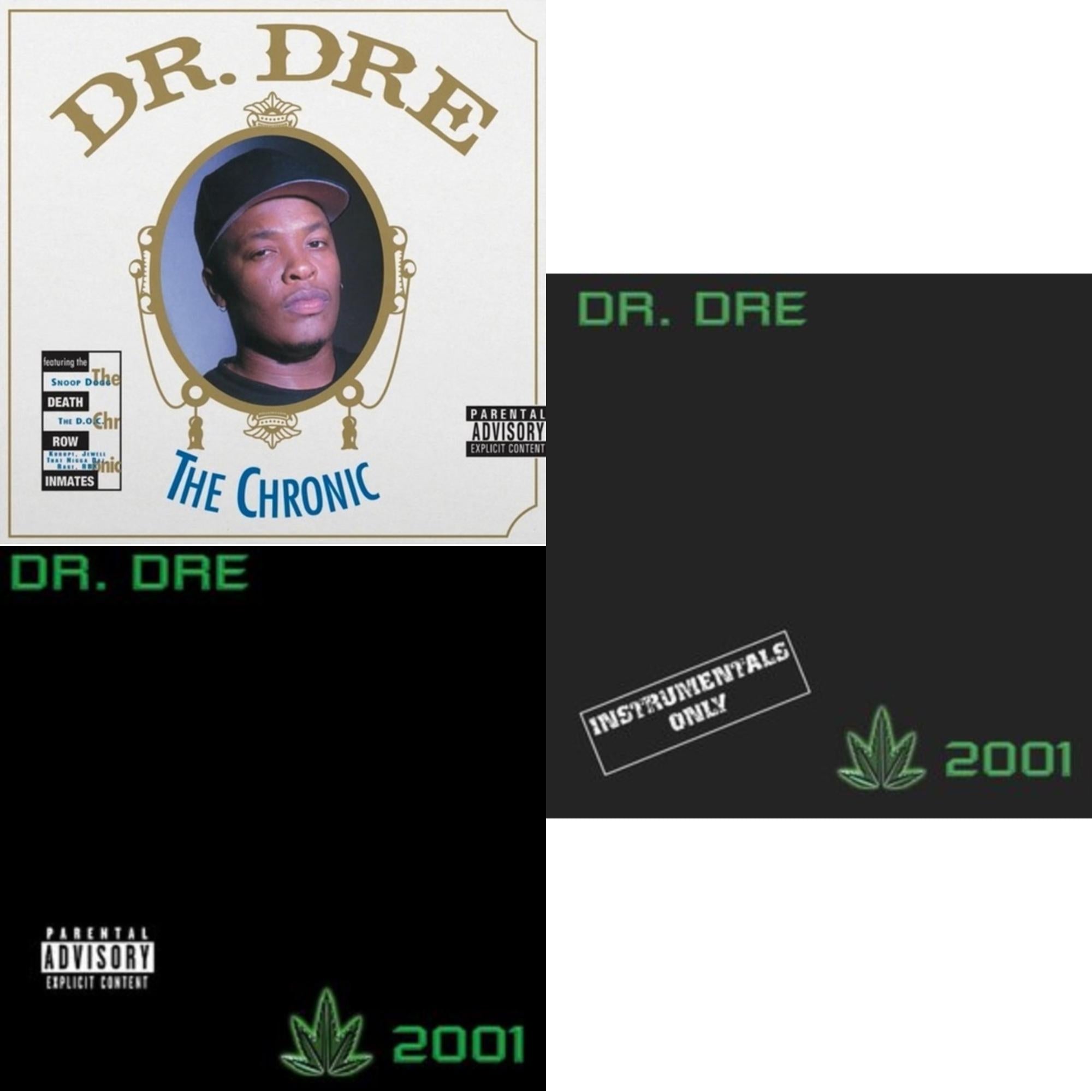 Chronic (2LP) (X) & 2001 (2LP) & 2001 (2LP) (Instrumental)
