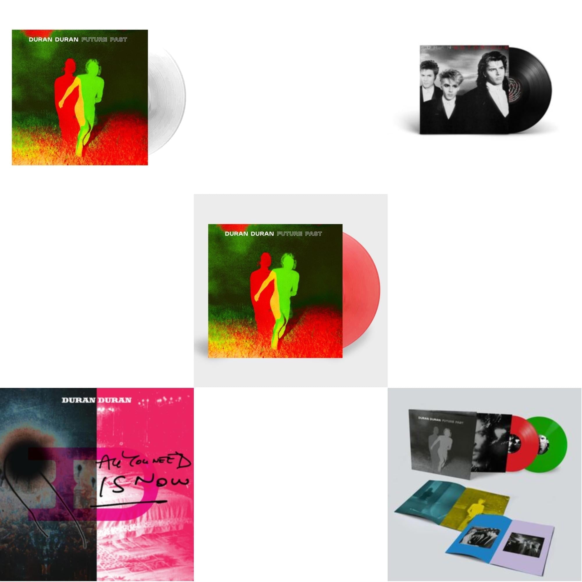 Future Past & Future Past (Transparent Red LP Vinyl) (I) & All You Need Is Now (Magenta Vinyl/2LP) (I) & Future Past (Complete Edition/2LP) & Notorious (2010 Remaster)
