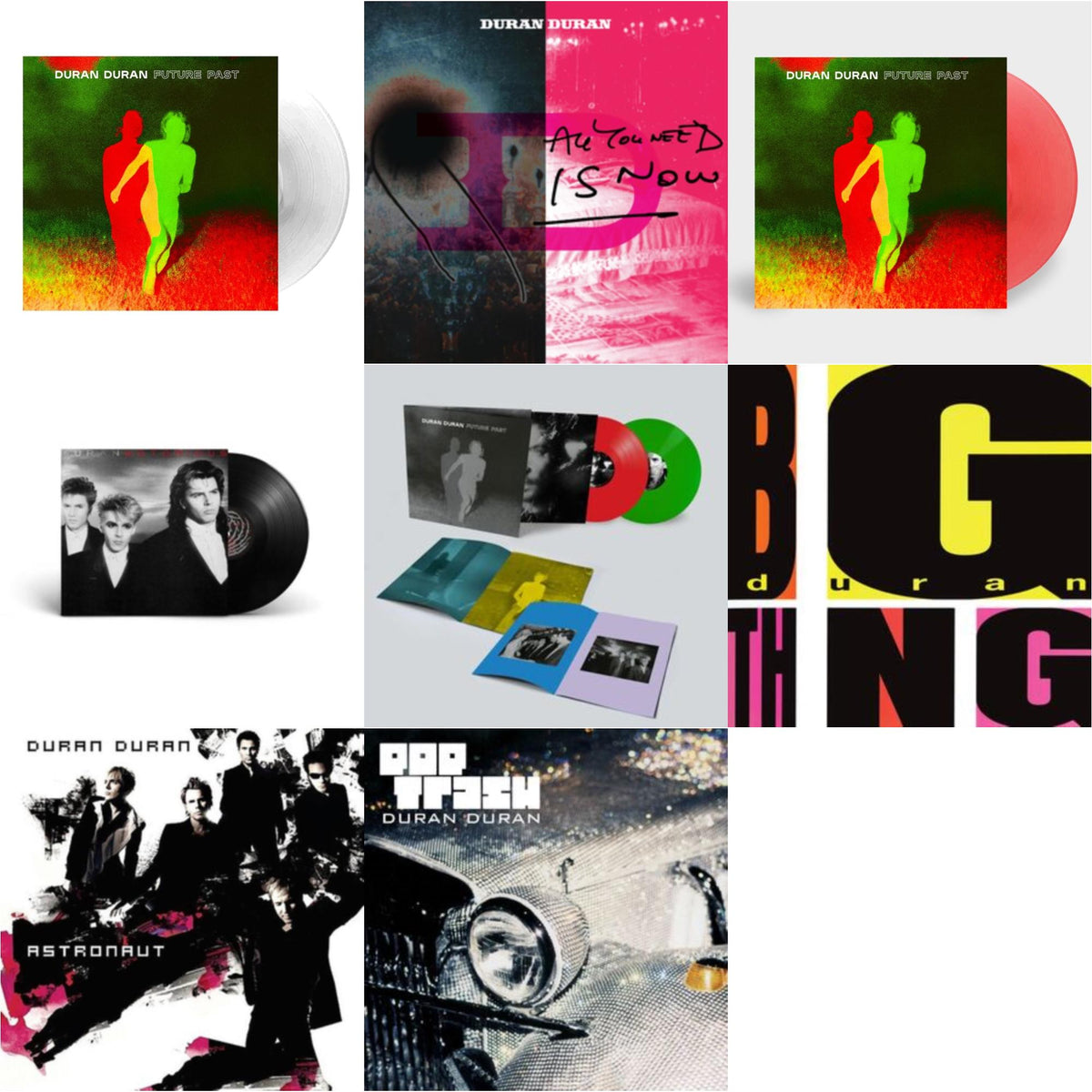 Future Past & Future Past (Transparent Red LP Vinyl) (I) & All You Need Is Now (Magenta Vinyl/2LP) (I) & Astronaut (Milky Clear Vinyl/2LP) (I) & Future Past (Complete Edition/2LP) & Pop Trash (2LP) & Notorious (2010 Remaster) & Big Thing (2010 Remaster)