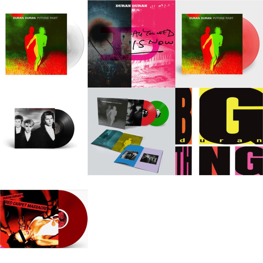 Future Past & Future Past (Transparent Red LP Vinyl) (I) & All You Need Is Now (Magenta Vinyl/2LP) (I) & Red Carpet Massacre (Translucent Ruby Vinyl/2LP) (I) & Future Past (Complete Edition/2LP) & Notorious (2010 Remaster) & Big Thing (2010 Remaster)