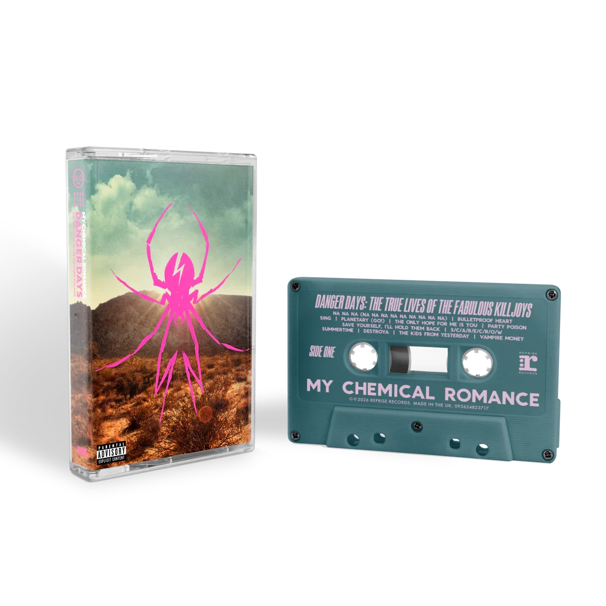 My Chemical Romance – Danger Days: The True Lives of the Fabulous Killjoys Music Cassette Tape