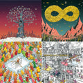 Dance Gavin Dance - Artificial Selection & Mothership & Happiness (180G) & Downtown Battle Mountain Ii - LP Vinyl Bundle