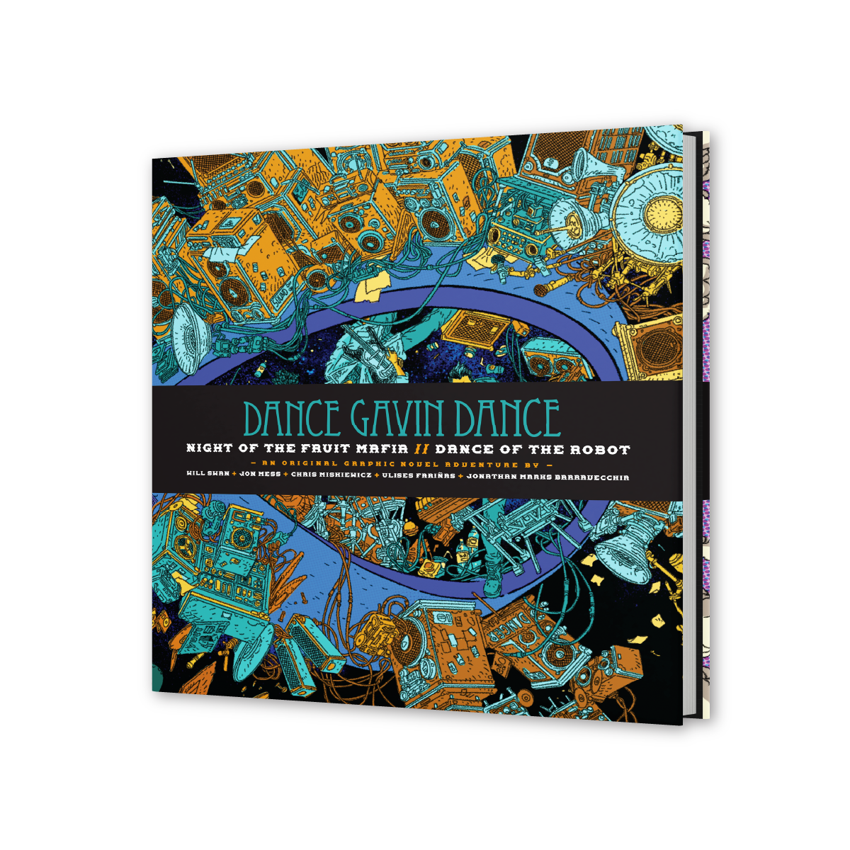 Dance Gavin Dance Night of the Fruit Mafia // Dance of the Robot - Graphic Novel (Standard Edition)