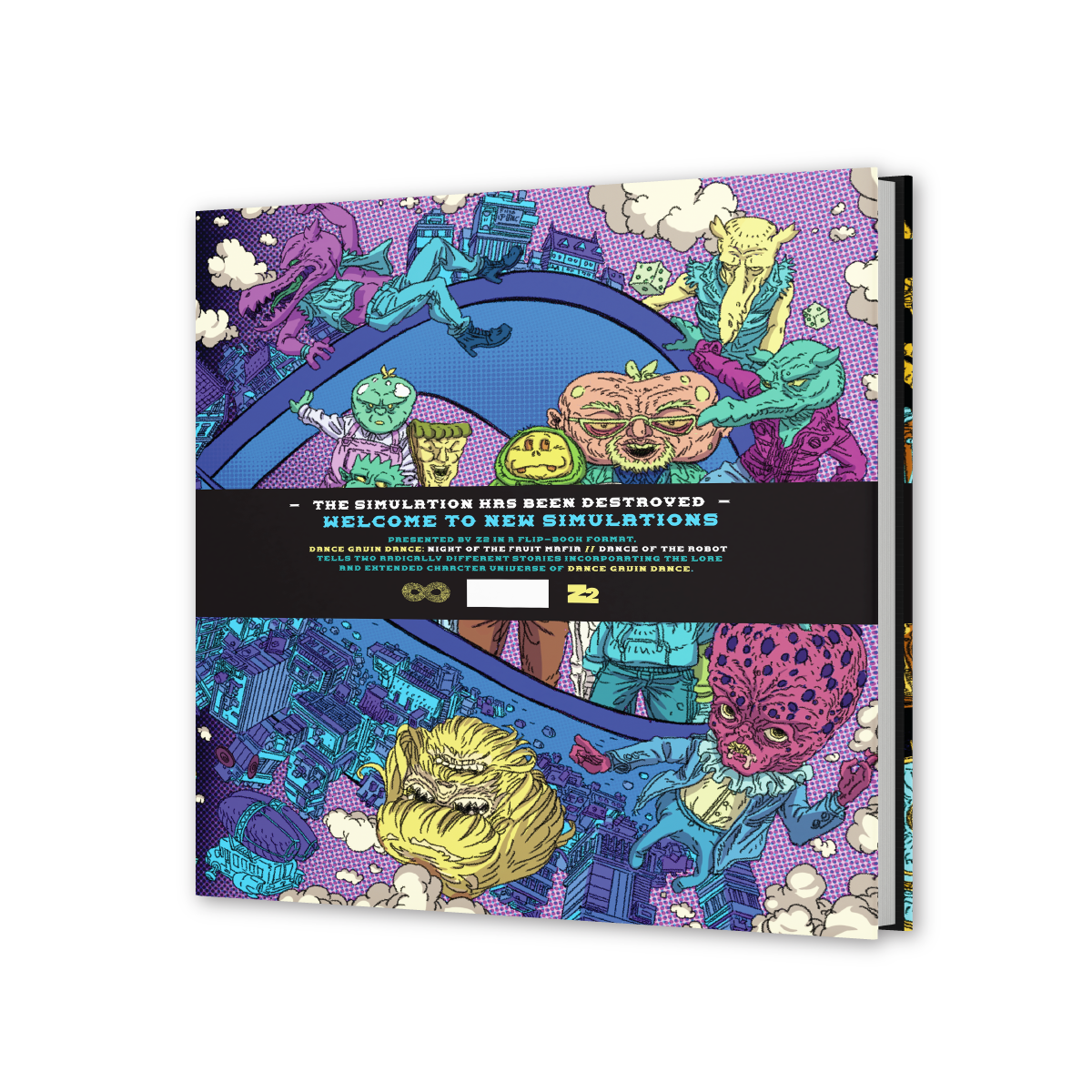 Dance Gavin Dance Night of the Fruit Mafia // Dance of the Robot - Graphic Novel (Standard Edition)