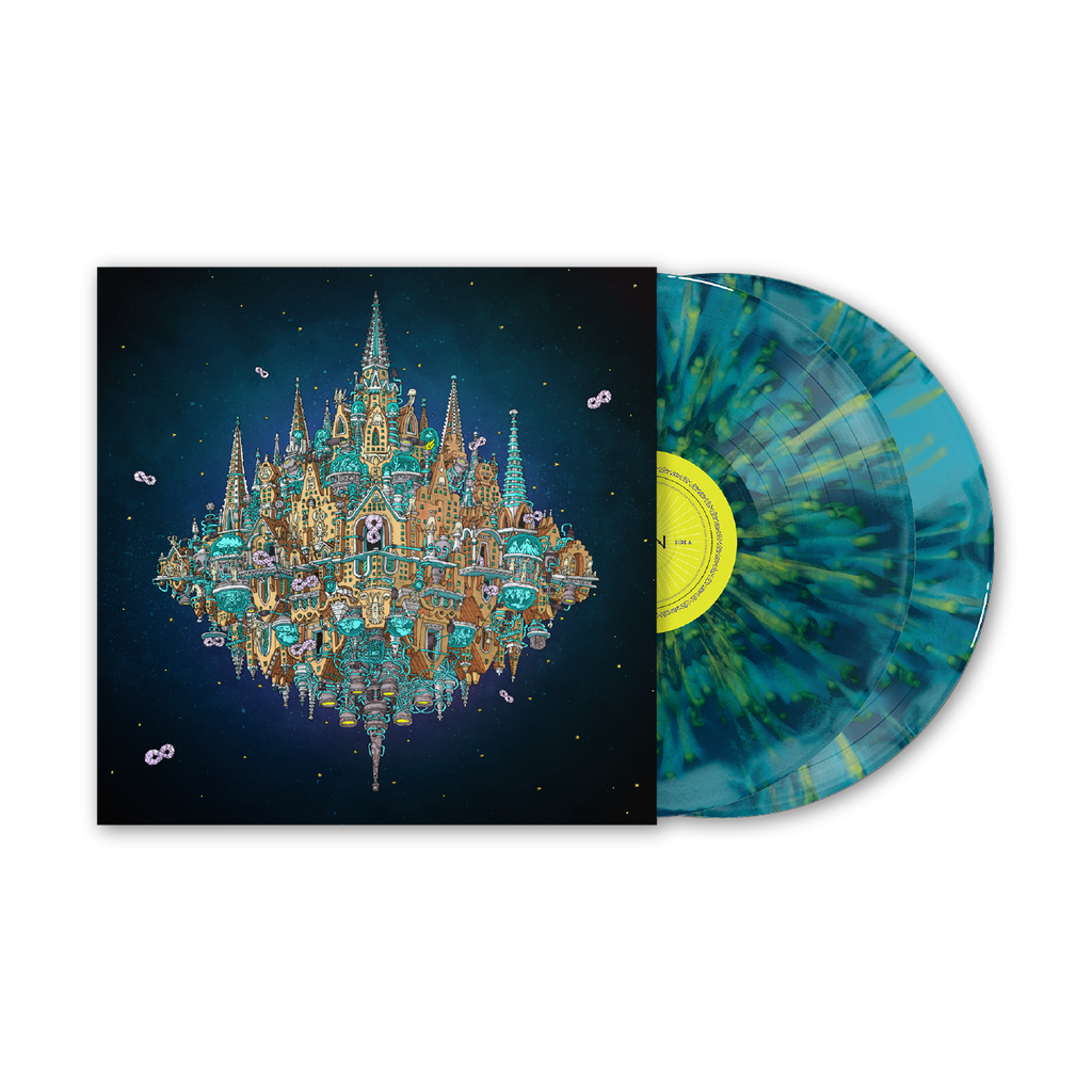 Dance Gavin Dance Night of the Fruit Mafia // Dance of the Robot - Graphic Novel (Signed Platinum Edition) Vinyl Record