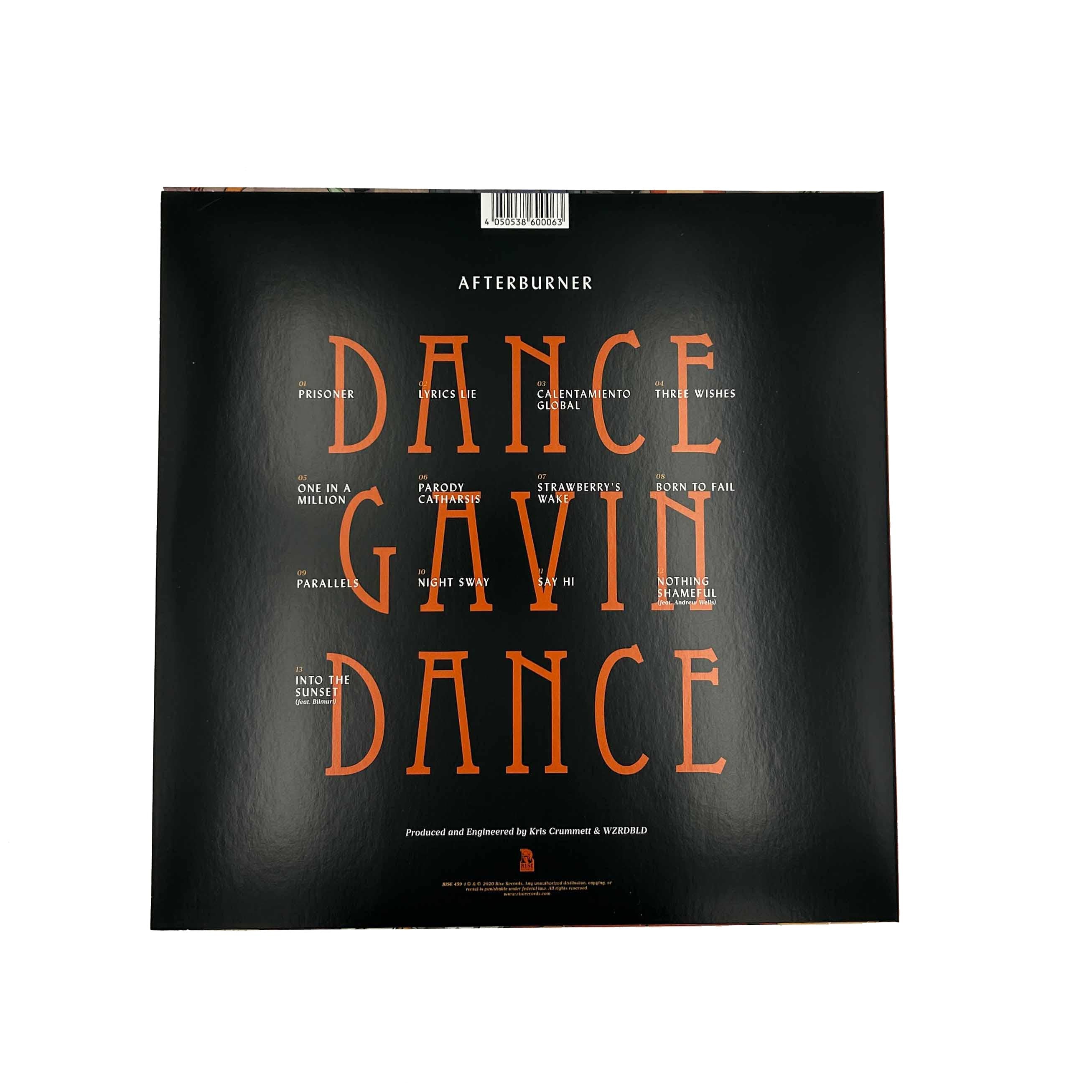 Dance Gavin Dance 'Afterburner' Limited Edition Vinyl Record LP