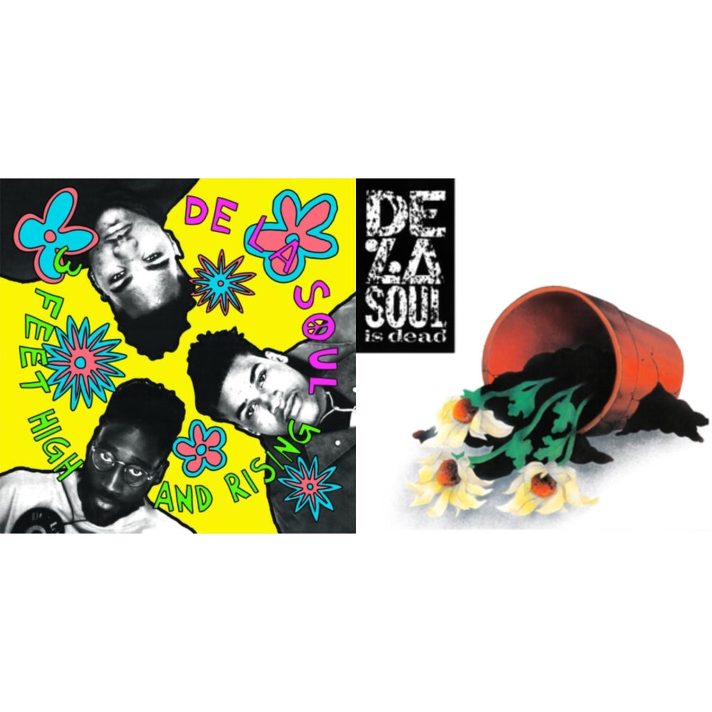De La Soul - 3 Feet High & Rising (2LP/Yellow Vinyl) & De La Soul Is Dead (2LP)
