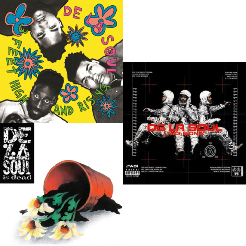 De La Soul - 3 Feet High & Rising (2LP) & De La Soul Is Dead (2LP) & Aoi: Bionix (Remaster/2LP)