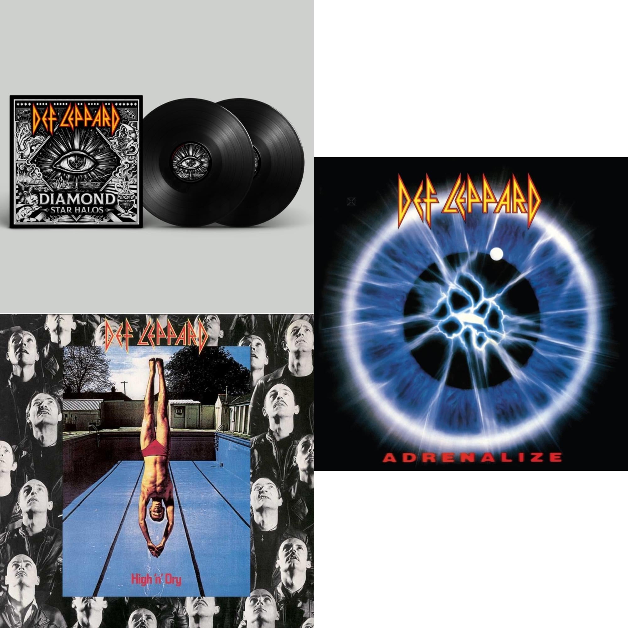 Diamond Star Halos (2LP) & High N Dry & Adrenalize (2LP)