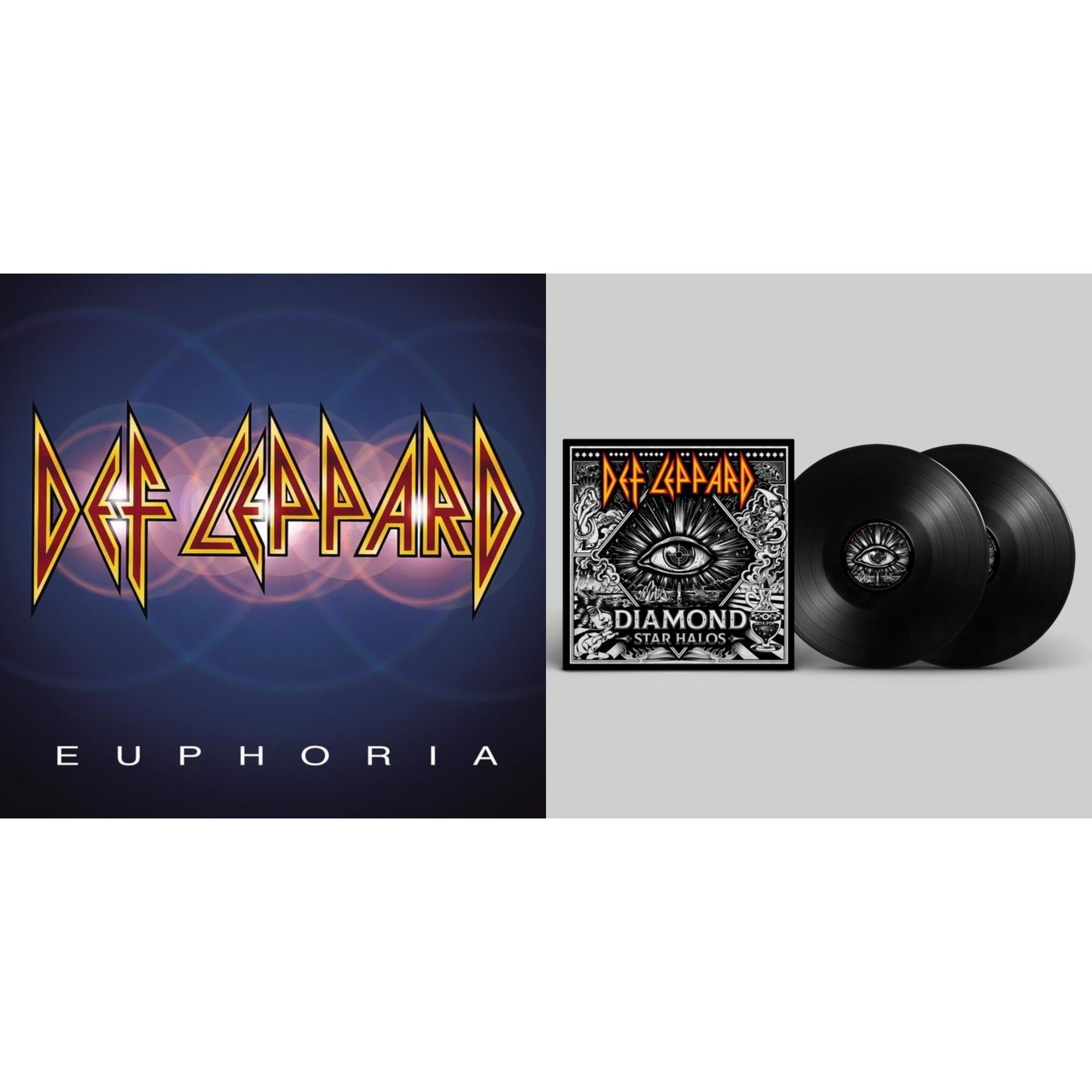 Def Leppard - Diamond Star Halos (2LP) & Euphoria (2LP)