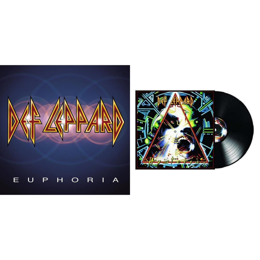 Def Leppard - Euphoria (2LP) & Hysteria (2 LP)