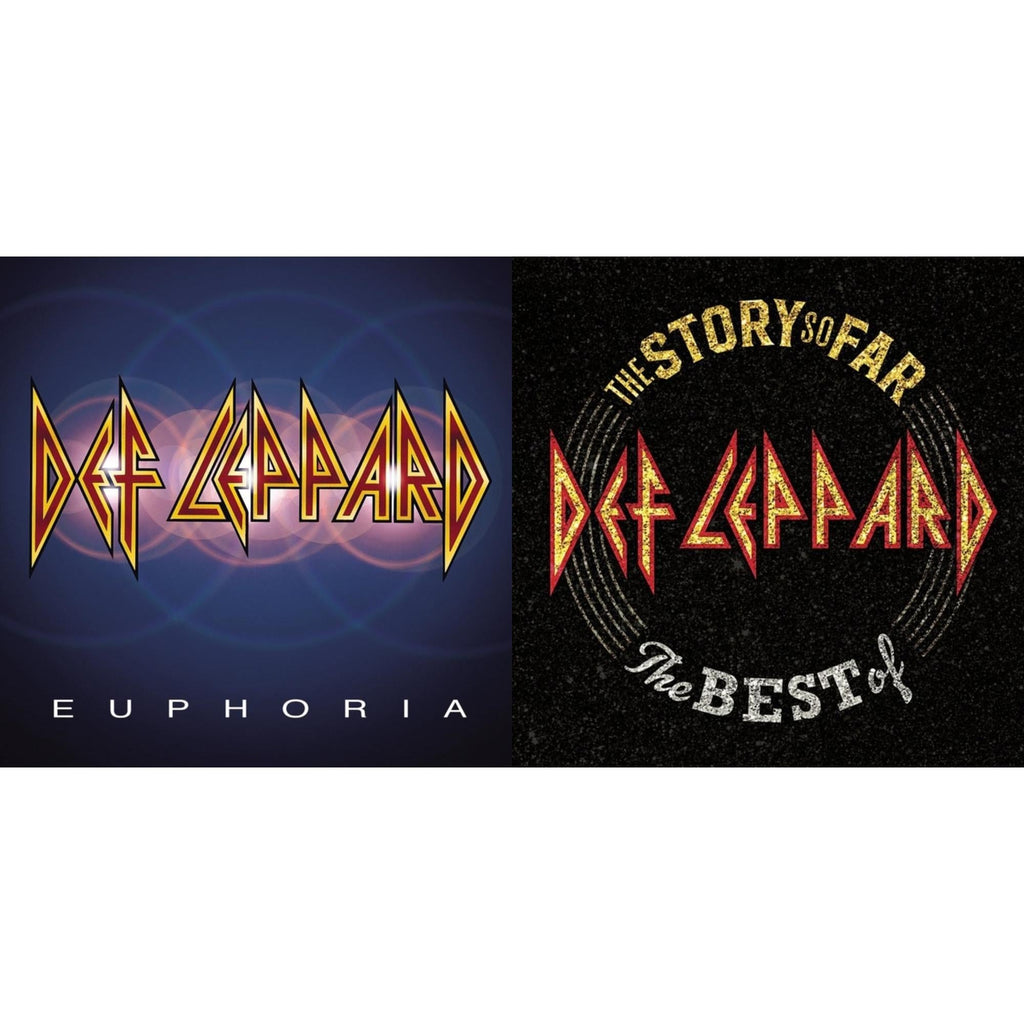 Euphoria (2LP) & Story So Far: The Best Of Def Leppard (2 LP)