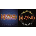 Euphoria (2LP) & Story So Far: The Best Of Def Leppard (2 LP)