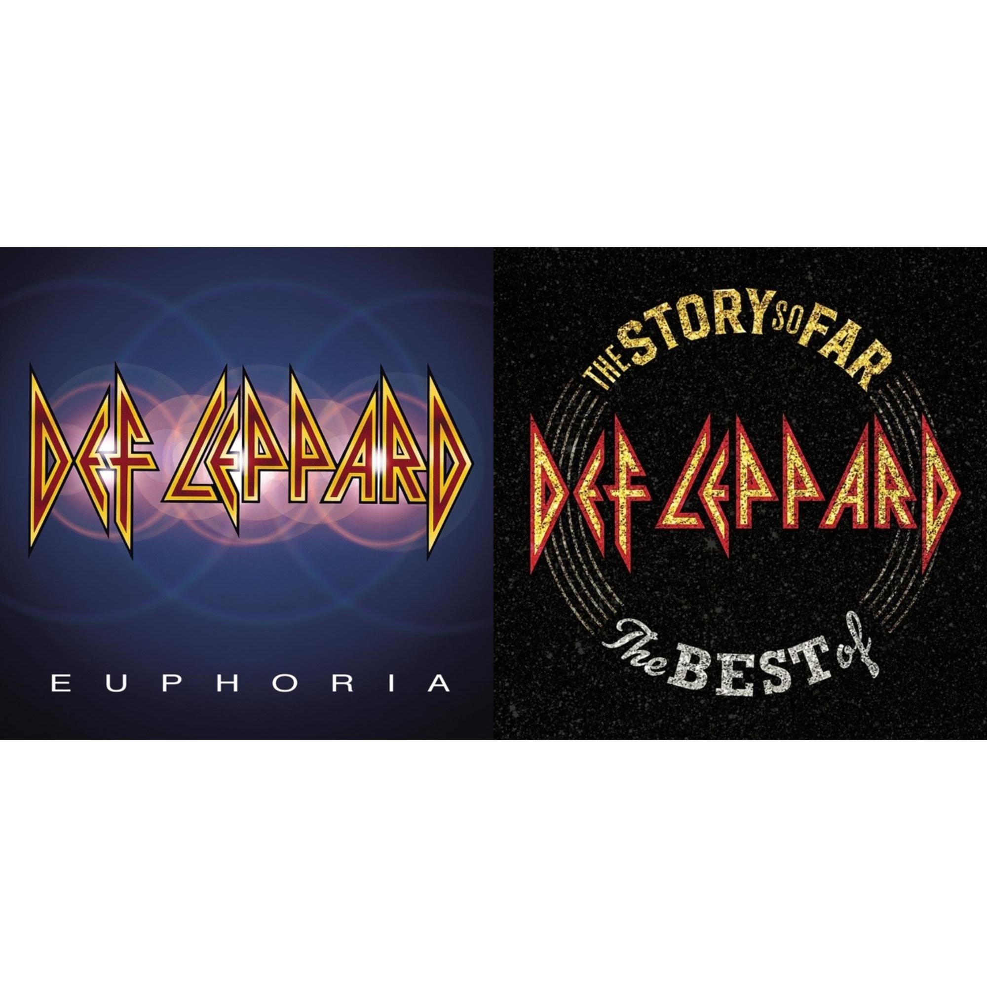 Euphoria (2LP) & Story So Far: The Best Of Def Leppard (2 LP)