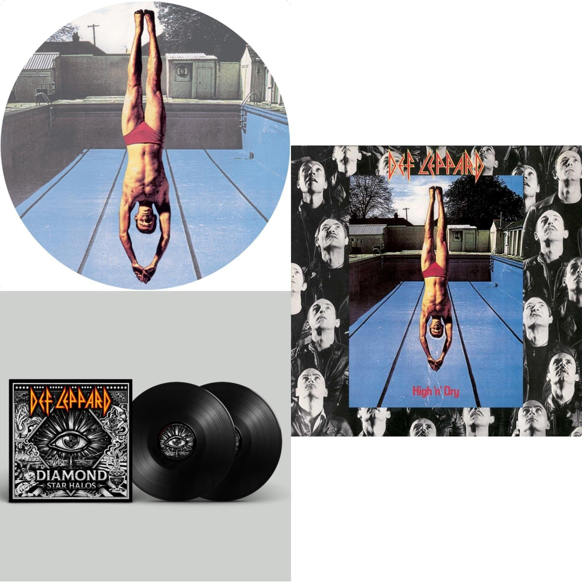 High 'N' Dry (Picture Dsic) & Diamond Star Halos (2LP) & High N Dry