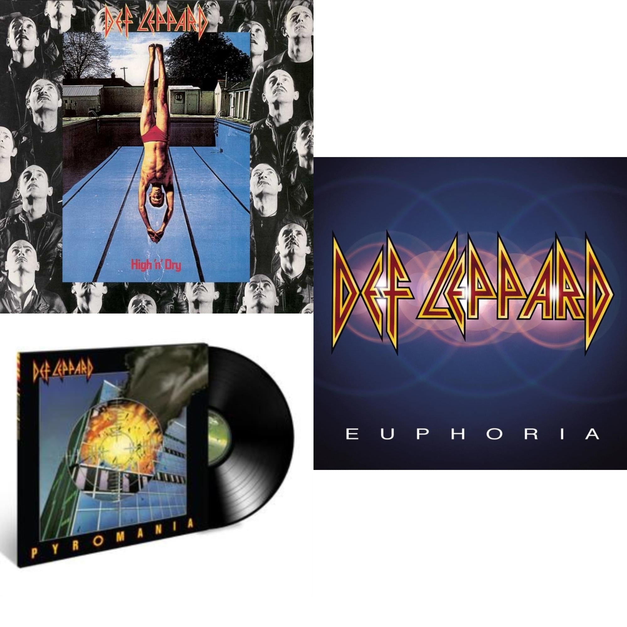 High N Dry & Pyromania & Euphoria (2LP)