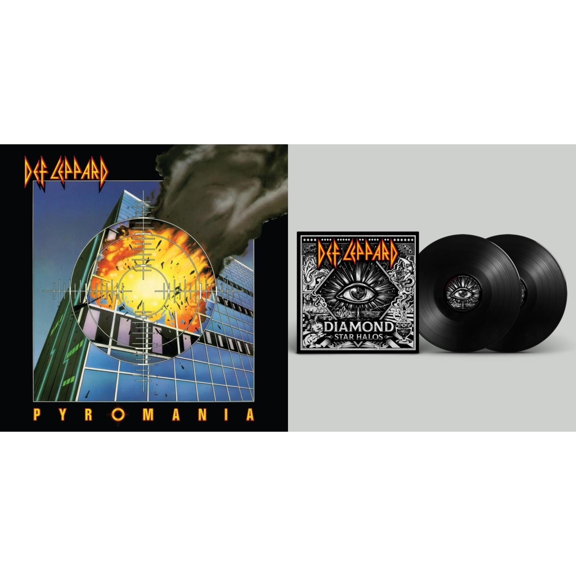 Def Leppard - Pyromania (40Th Anniversary) (Deluxe/2LP) & Diamond Star Halos (2LP)