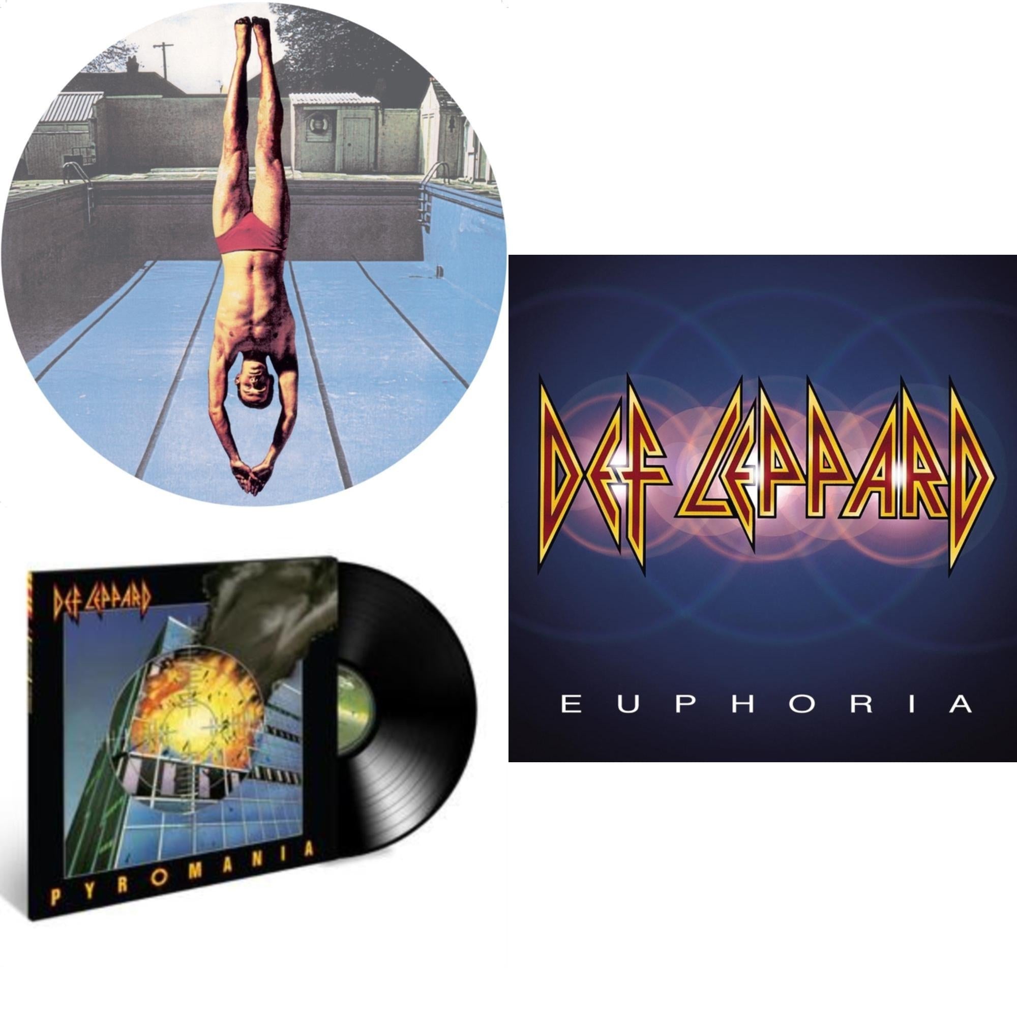 High 'N' Dry (Picture Dsic) & Pyromania & Euphoria (2LP)