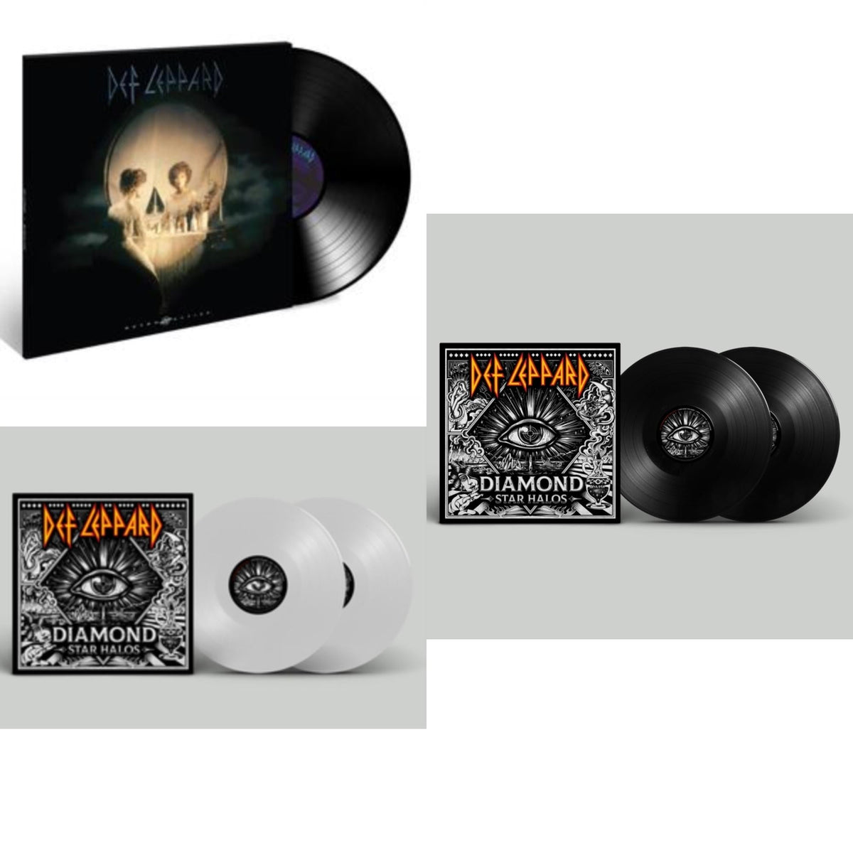 Diamond Star Halos (Clear Vinyl/2LP) & Diamond Star Halos (2LP) & Retro Active (2LP)