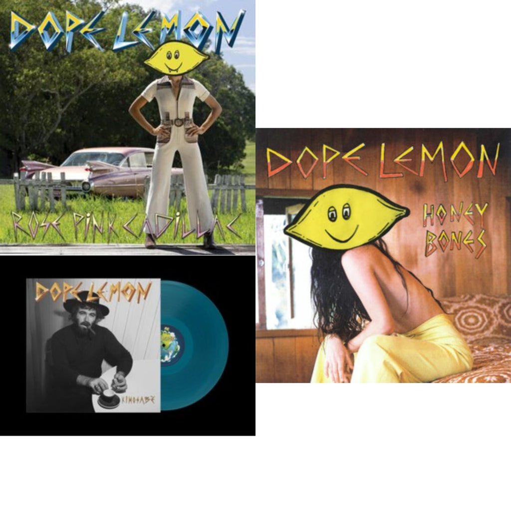 Rose Pink Cadillac (Picture Disc/2LP) & Honey Bones (X) (Transparent Yellow LP Vinyl) & Kimosabe (X) (Sea Blue LP Vinyl)