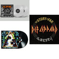 Diamond Star Halos (Clear Vinyl/2LP) & Hysteria (2 LP) & Story So Far: The Best Of Def Leppard (2 LP)