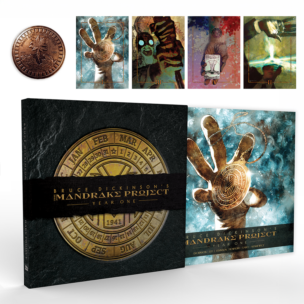 Bruce Dickinson's The Mandrake Project: Year One (Deluxe Edition) Hardcover Book