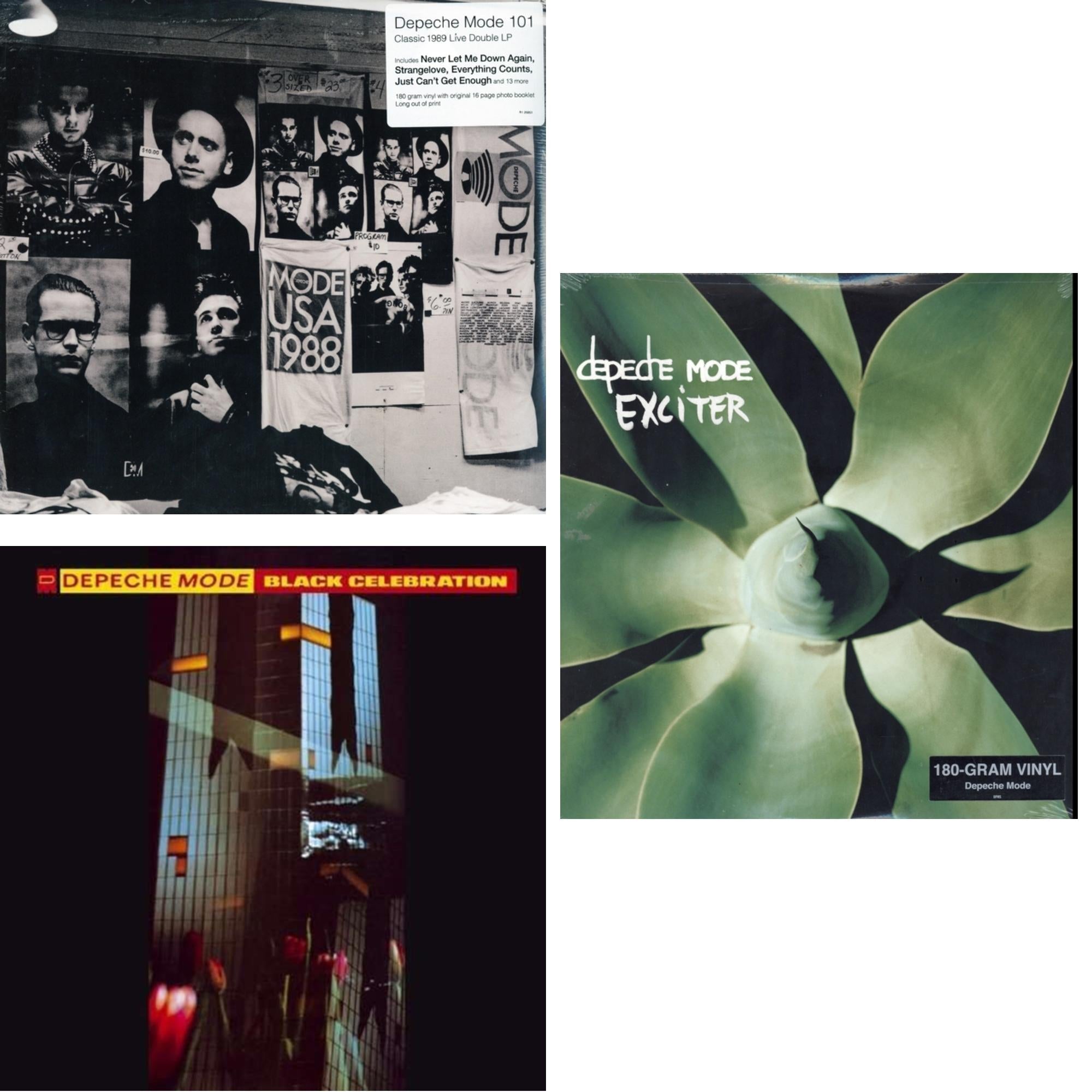 Depeche Mode - 101 (2LP/180G) & Black Celebration & Exciter