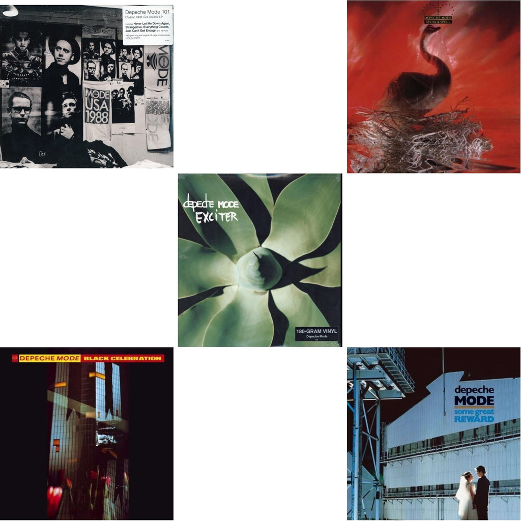Depeche Mode - 101 (2LP/180G) & Black Celebration & Exciter & Speak & Spell & Some Great Reward