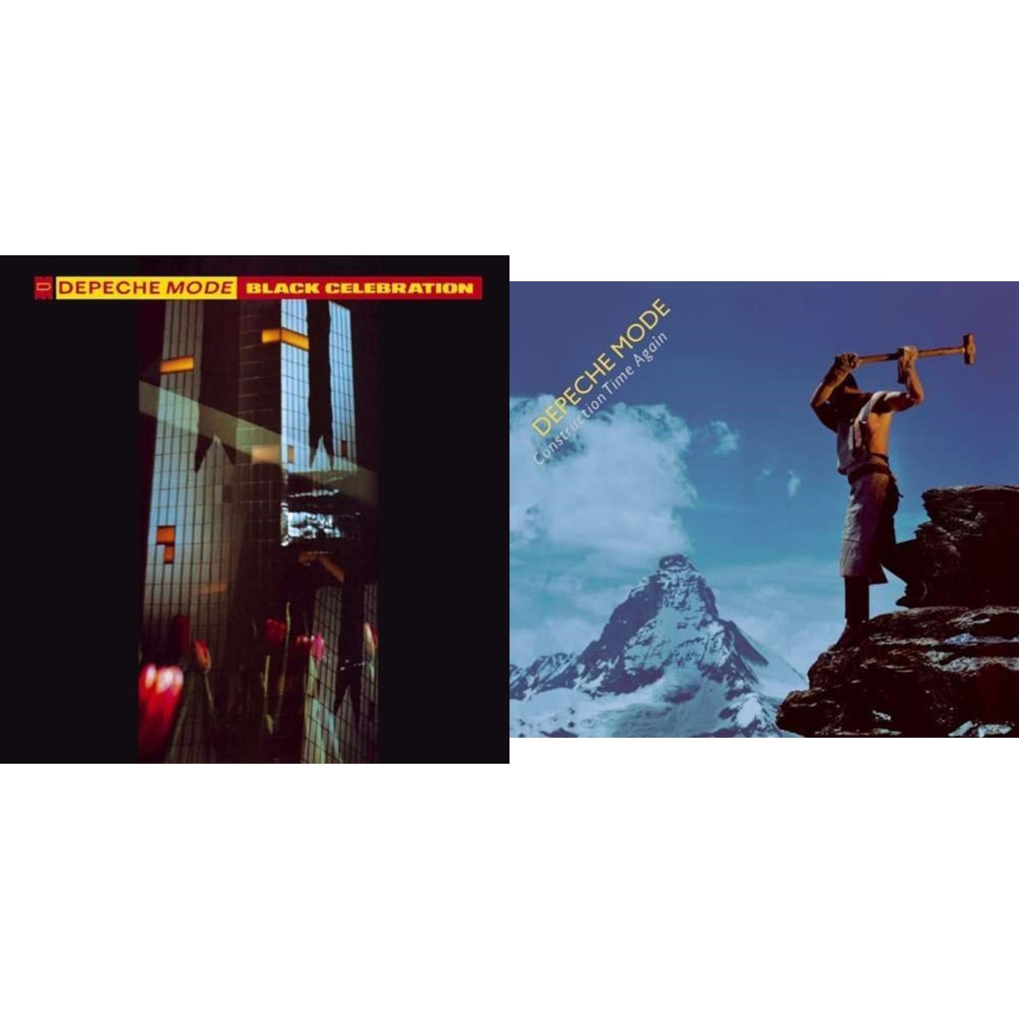 Depeche Mode - Black Celebration & Construction Time Again - LP Vinyl Bundle